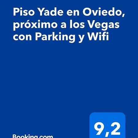 דירה Piso Yade En Oviedo, Proximo A Vegas Con Parking Y Wifi *